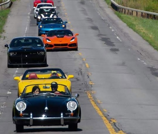 cars on the road